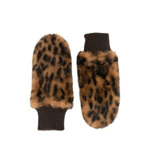 Bellerose Brown Gloves Women